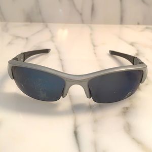 Oakley Half Jacket sunglasses silver frame